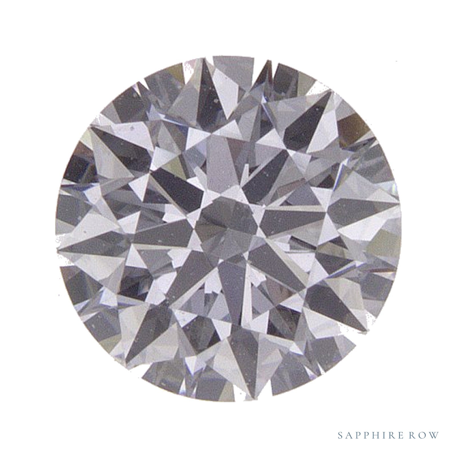 0.93 ct Round Lab-Grown Diamond – D VVS1 — Sapphire Row · cut · cut3 · cut4
