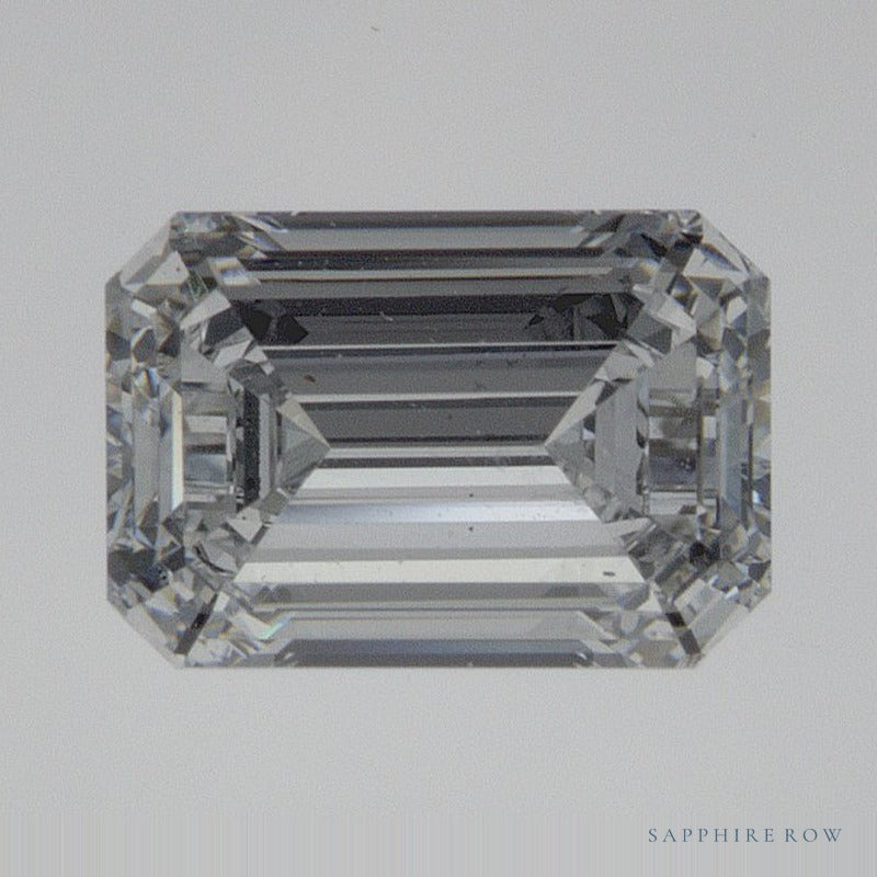 0.92 ct lab-grown diamond, emerald cut | Sapphire Row · cut7