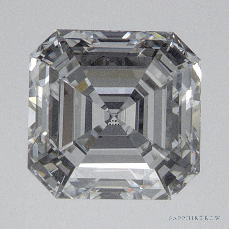 0.92 ct lab-grown diamond, asscher cut | Sapphire Row · cut7