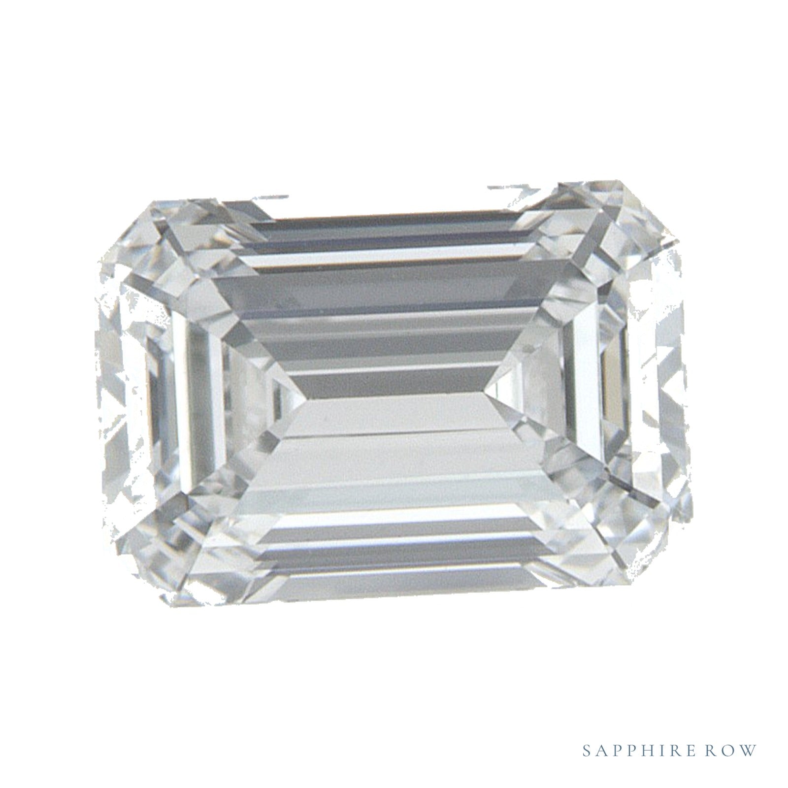 0.92 ct Emerald Lab-Grown Diamond – D VVS2 — Sapphire Row · cut · cut3 · cut4