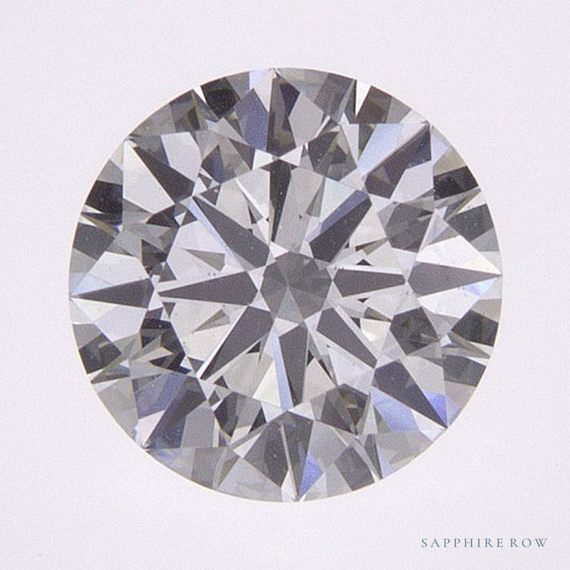 0.92 ct lab-grown diamond, round cut | Sapphire Row · cut7