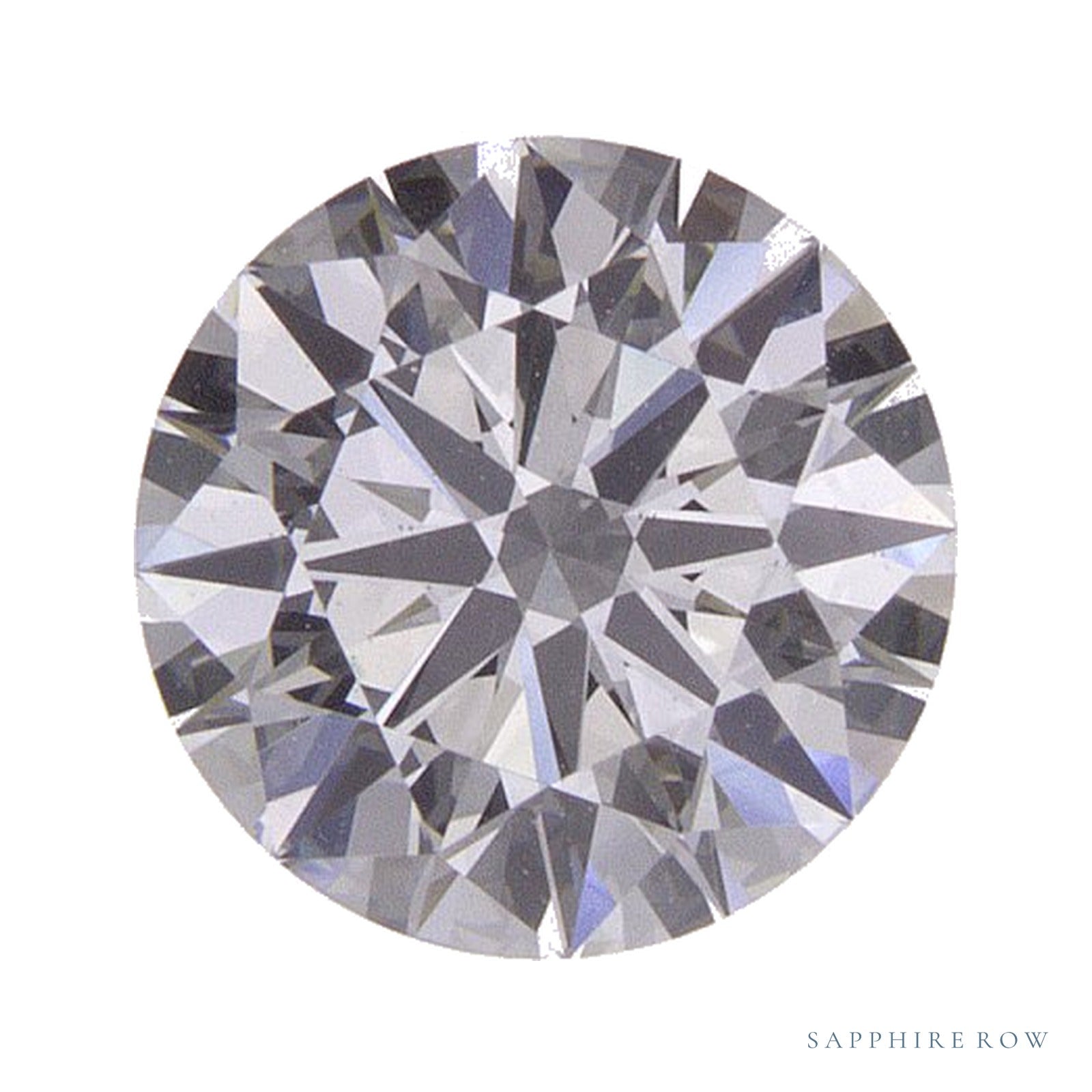 0.92 ct lab-grown diamond, round cut | Sapphire Row · cut4