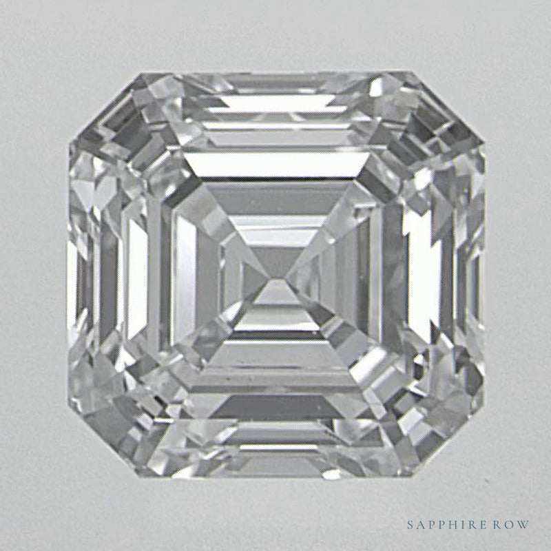 0.92 ct lab-grown diamond, asscher cut | Sapphire Row · cut7