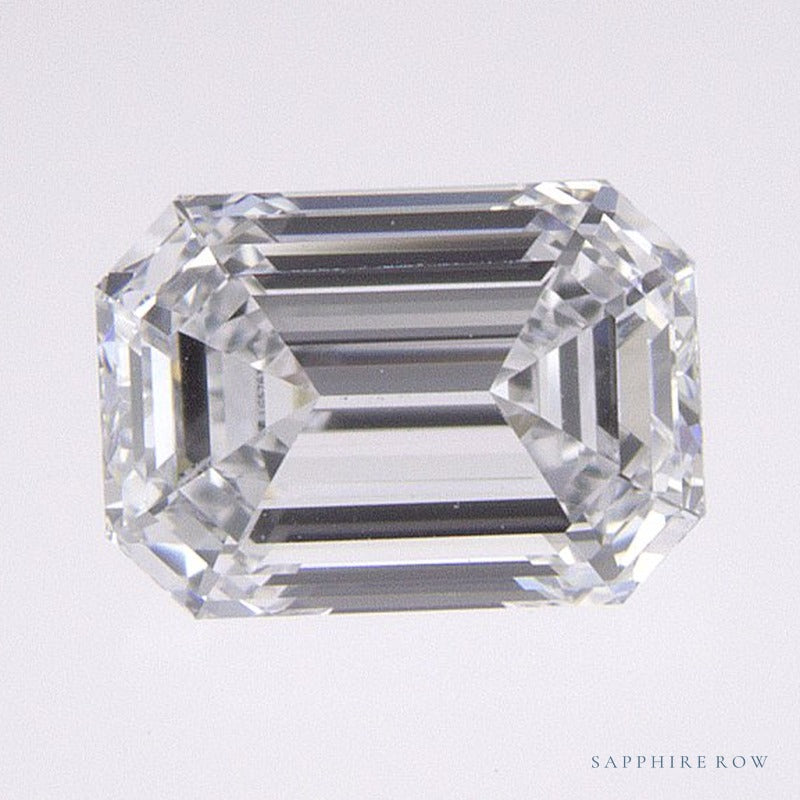 0.92 ct lab-grown diamond, emerald cut | Sapphire Row · cut6