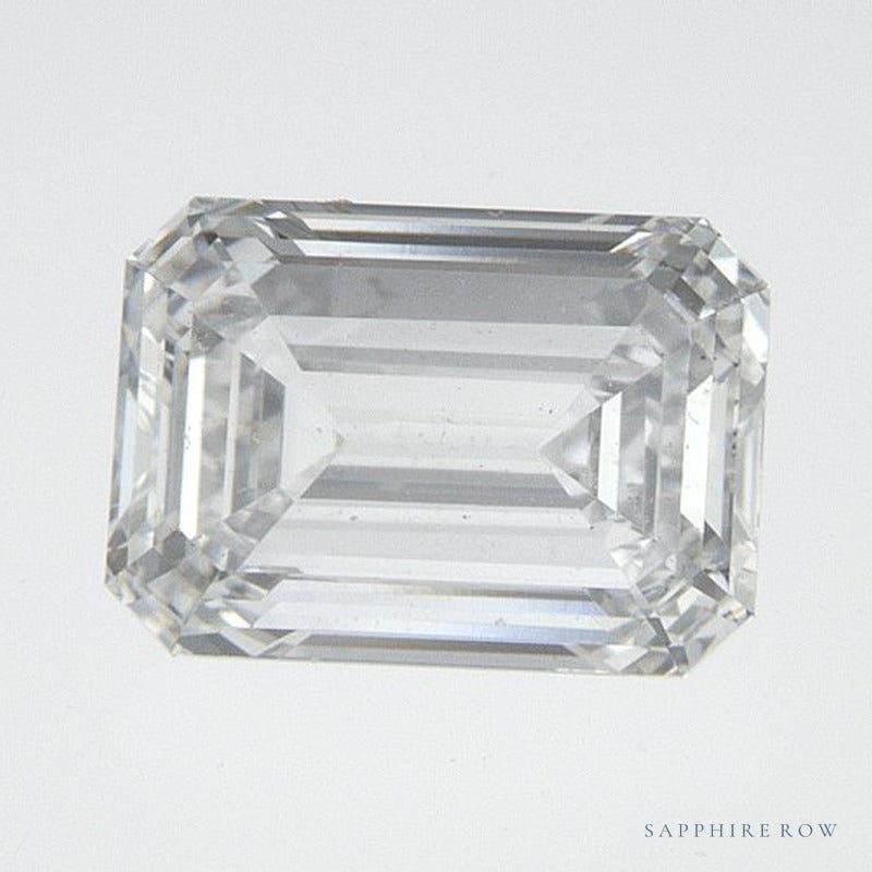 0.92 ct lab-grown diamond, emerald cut | Sapphire Row · cut7