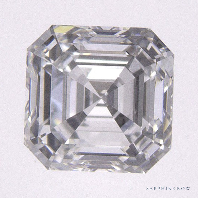 0.91 ct lab-grown diamond, asscher cut | Sapphire Row · cut7