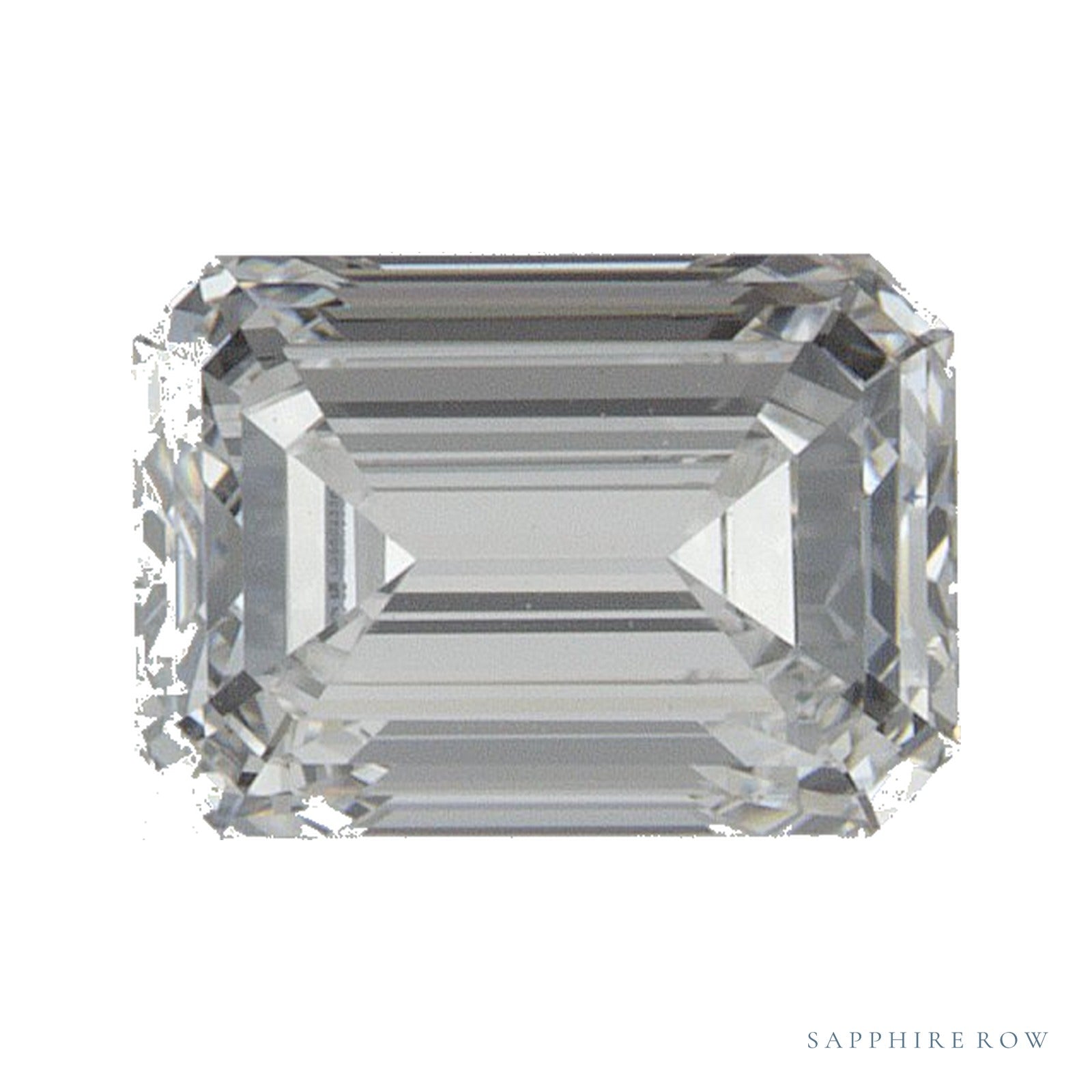 0.91 ct Emerald Lab-Grown Diamond – E VVS1 — Sapphire Row · cut · cut3 · cut4