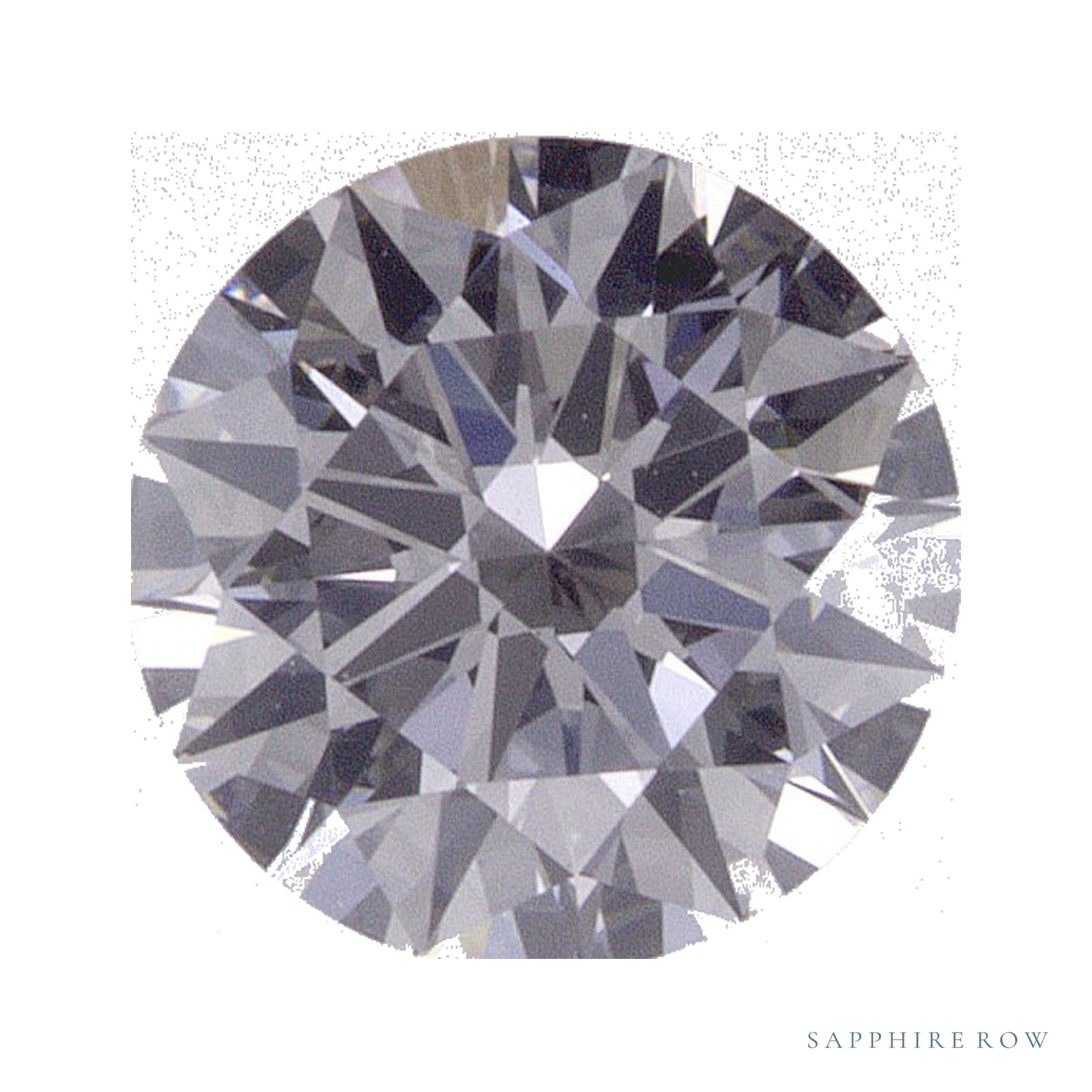 0.91 ct Round Lab-Grown Diamond – D VS1 — Sapphire Row · cut · cut3 · cut4