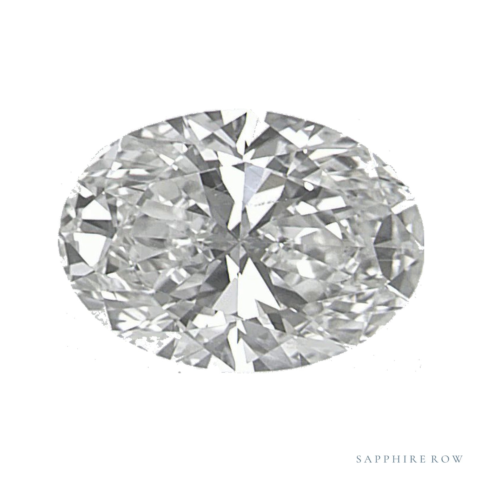0.90 ct Oval Natural Diamond – J SI1 — Sapphire Row · cut · cut3 · cut4