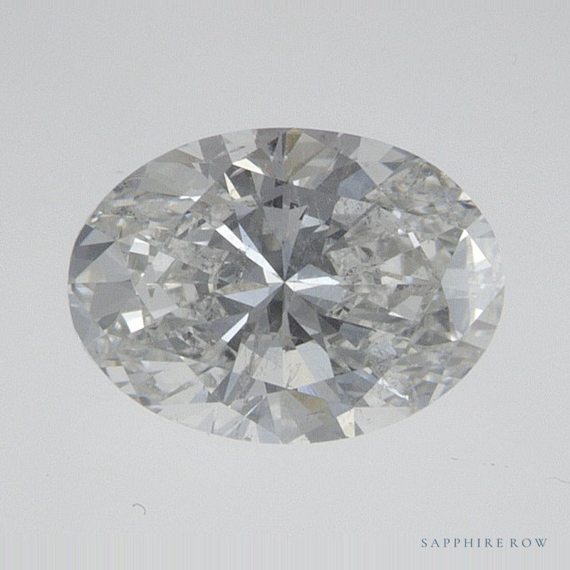0.90 ct natural diamond, oval cut | Sapphire Row · cut7