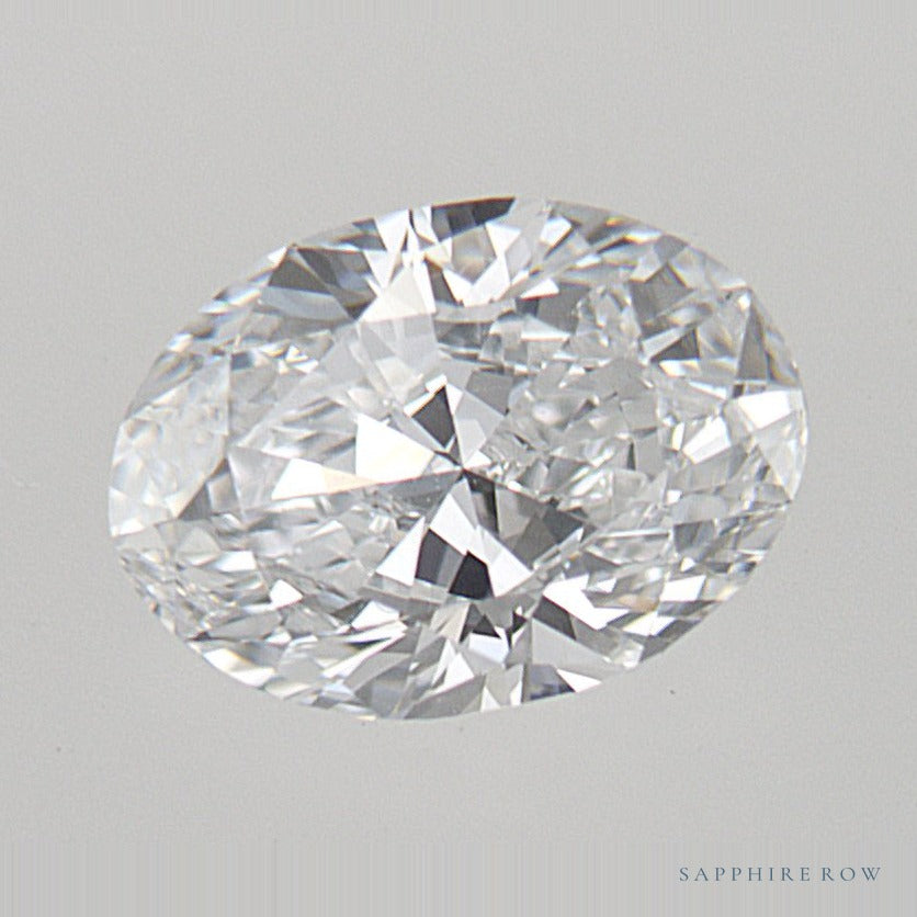 0.90 ct natural diamond, oval cut | Sapphire Row · cut7