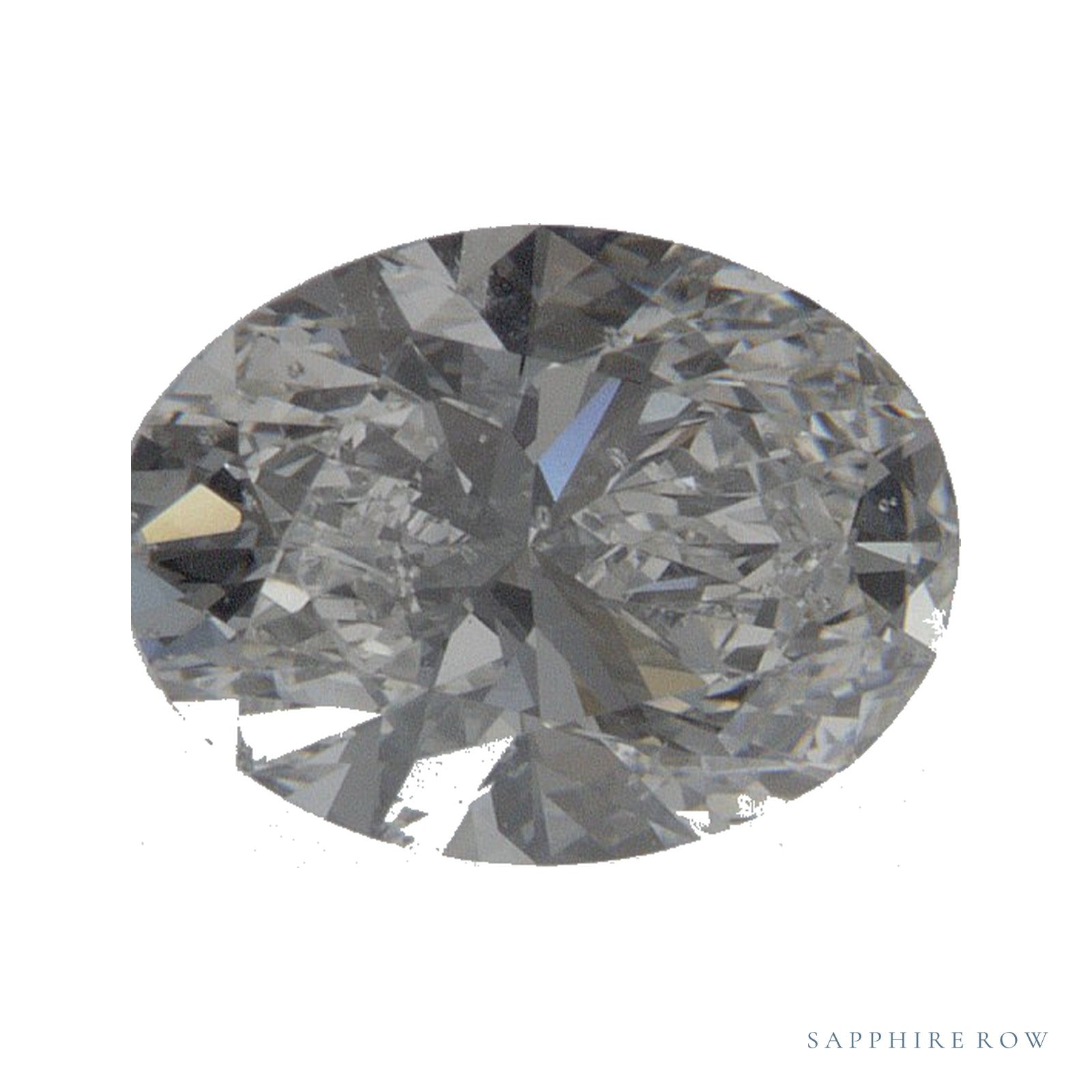 0.90 ct natural diamond, oval cut | Sapphire Row · cut4