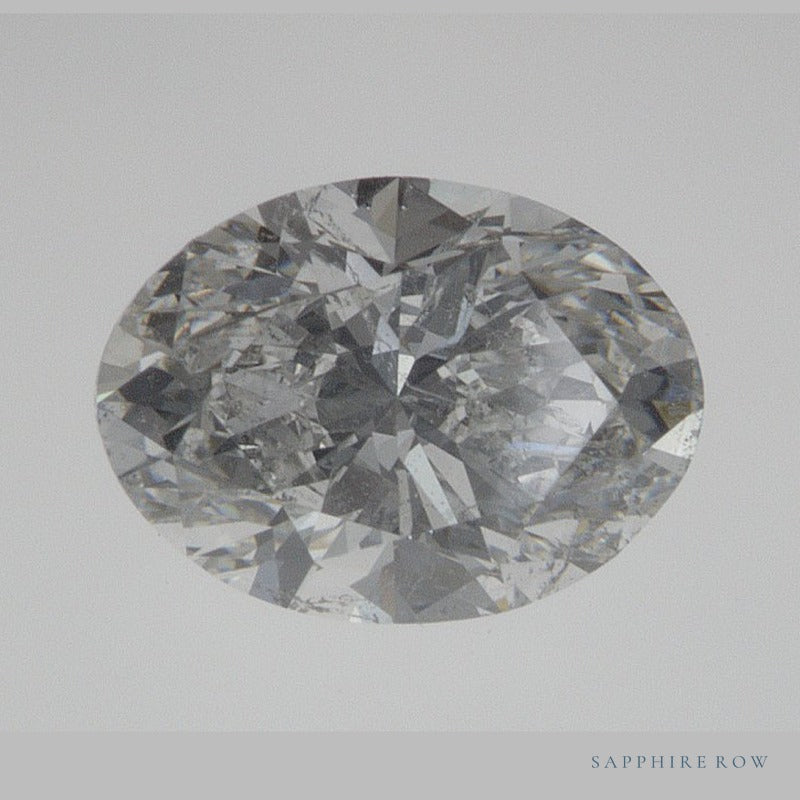 0.90 ct natural diamond, oval cut | Sapphire Row · cut6