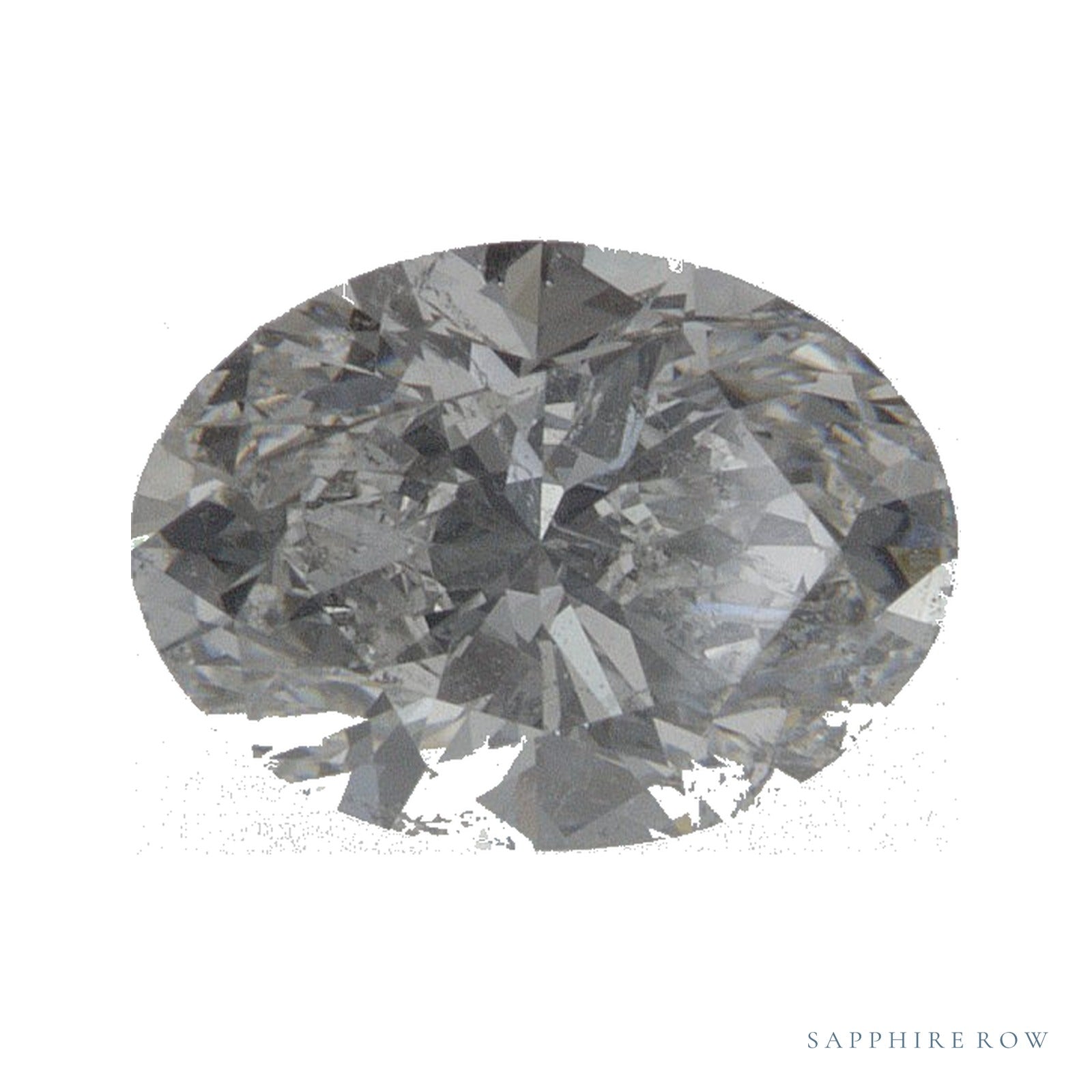 0.90 ct natural diamond, oval cut | Sapphire Row · cut4