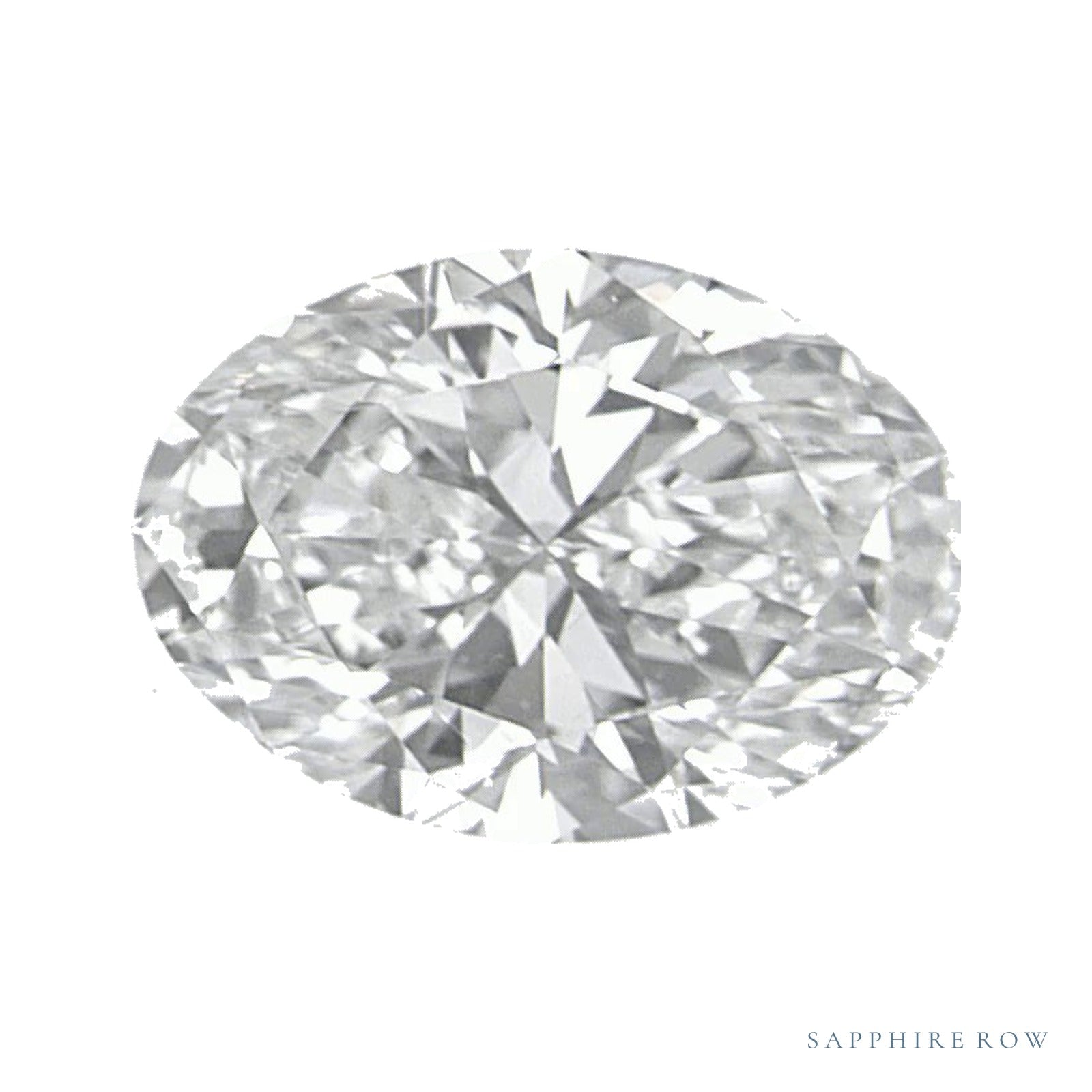 0.90 ct Oval Natural Diamond – G VS2 — Sapphire Row · cut · cut3 · cut4