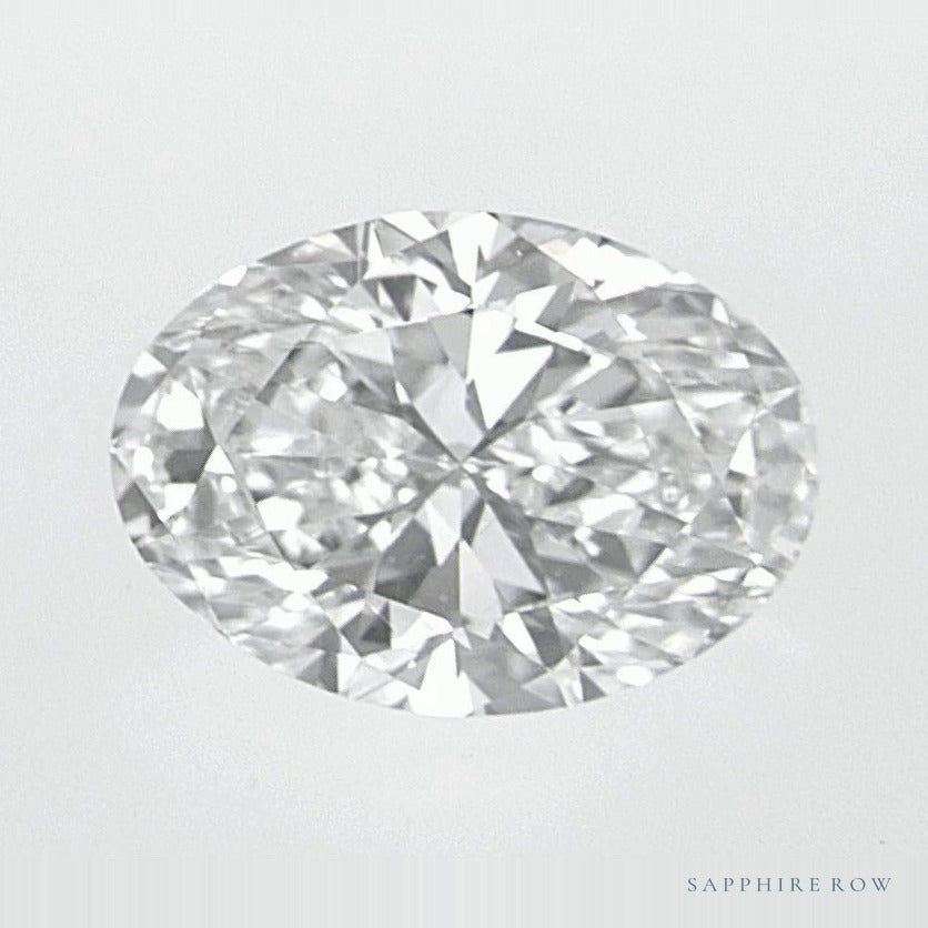 0.90 ct natural diamond, oval cut | Sapphire Row · cut6
