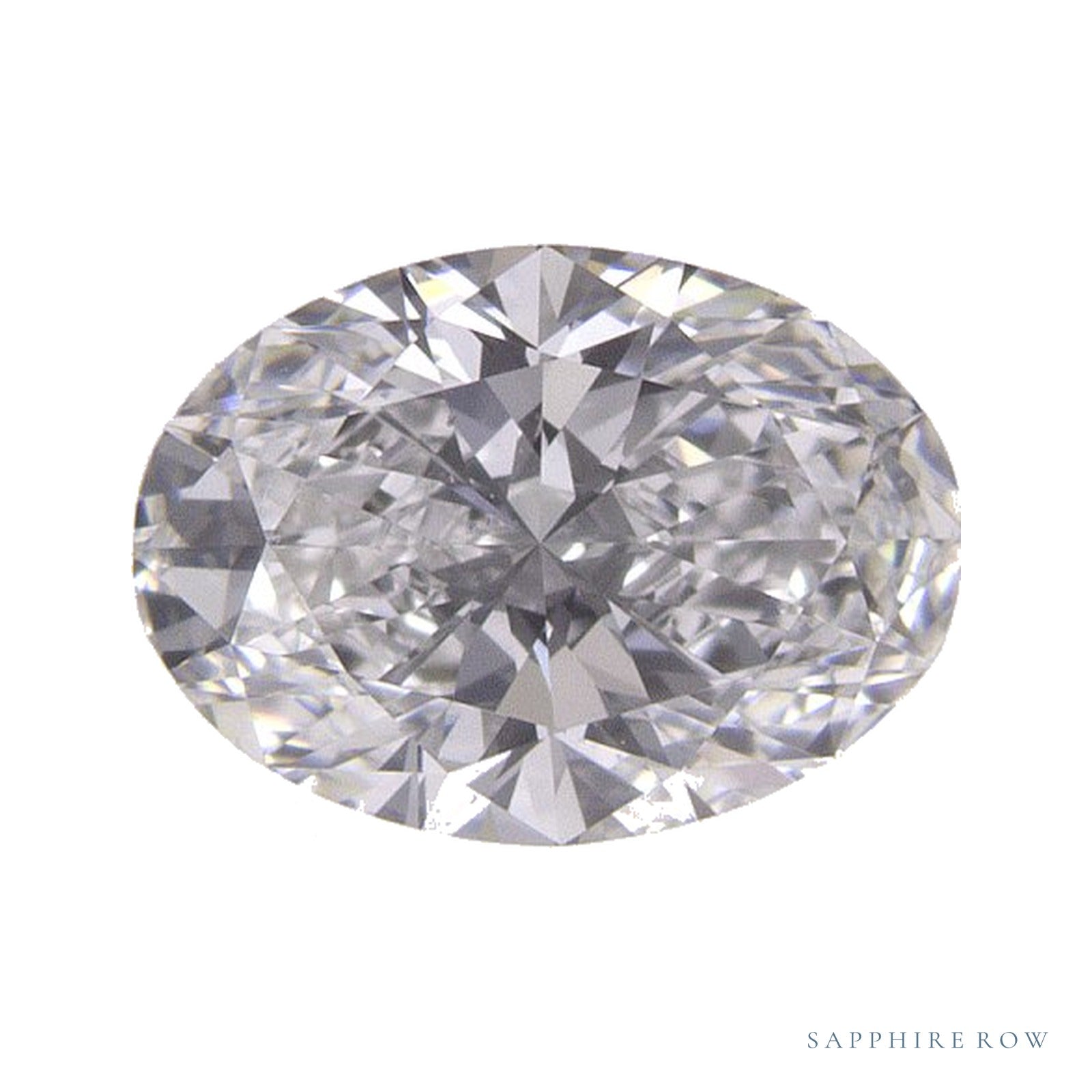 0.90 ct Oval Natural Diamond – E VS1 — Sapphire Row · cut · cut3 · cut4