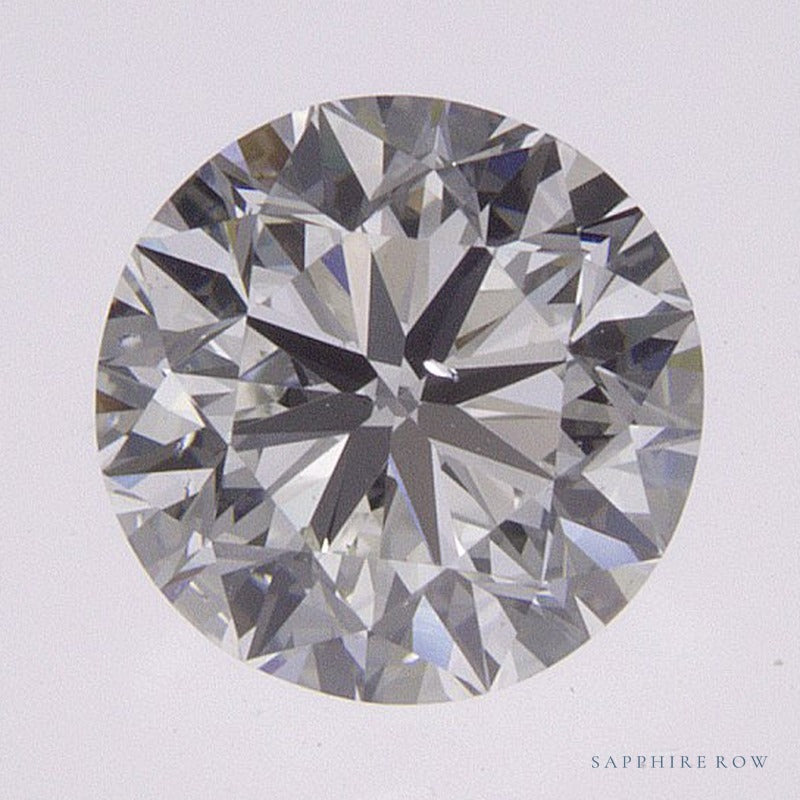 0.90 ct natural diamond, round cut | Sapphire Row · cut7