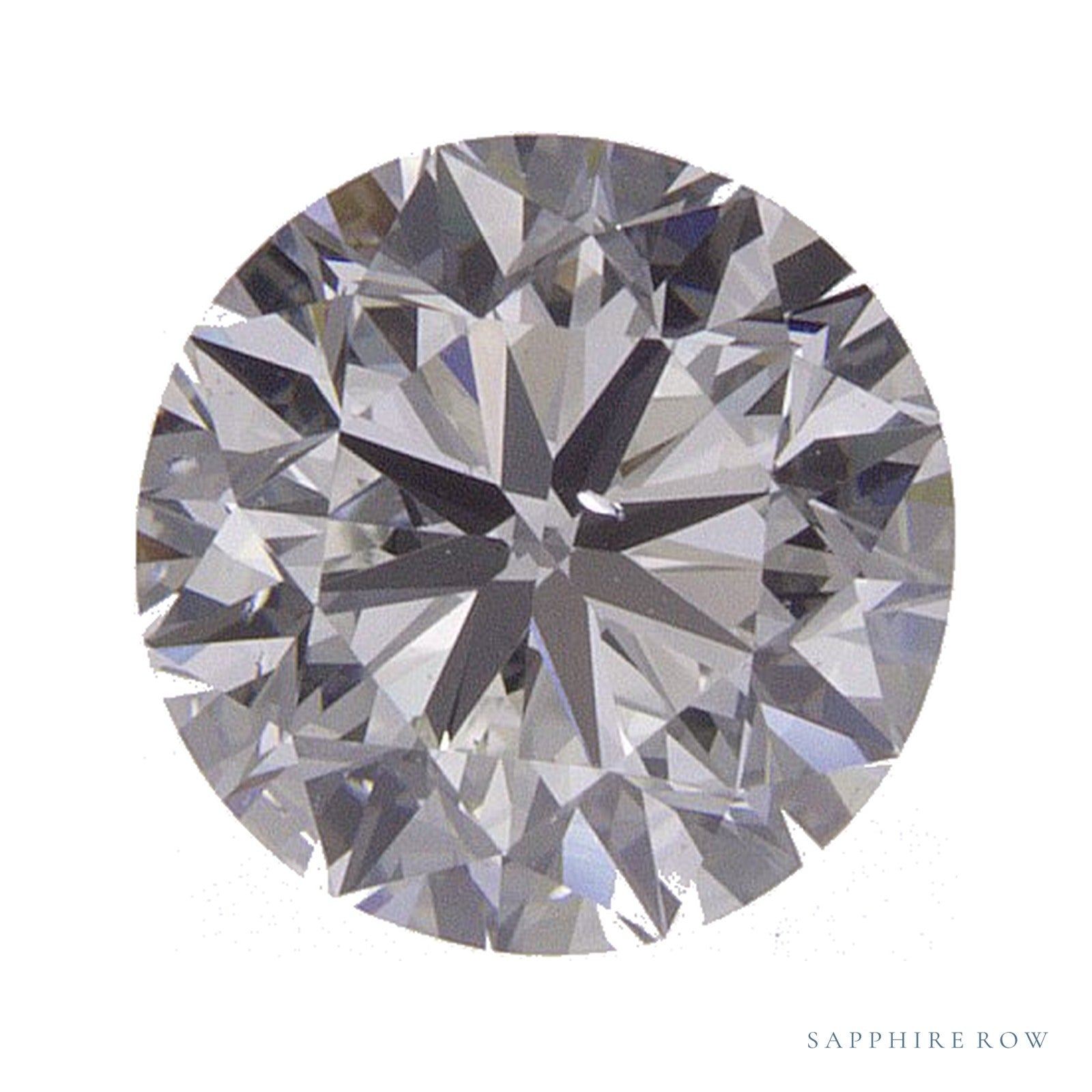 0.90 ct natural diamond, round cut | Sapphire Row