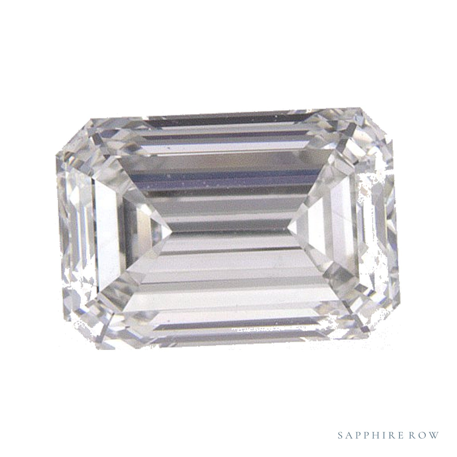 0.90 ct Emerald Natural Diamond – H VS2 — Sapphire Row · cut · cut3 · cut4