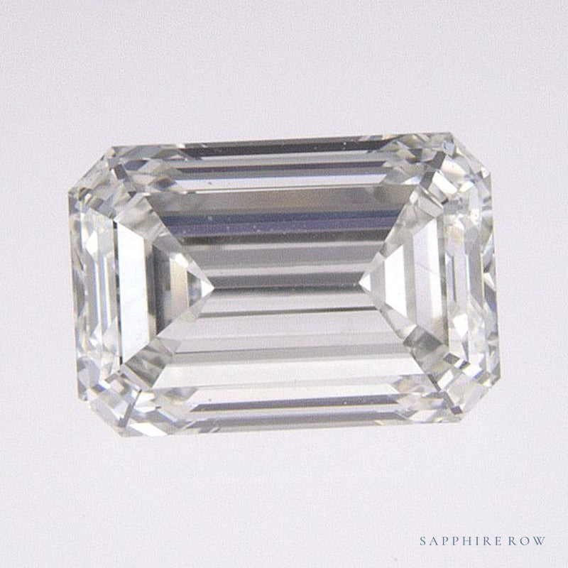 0.90 ct natural diamond, emerald cut | Sapphire Row · cut6