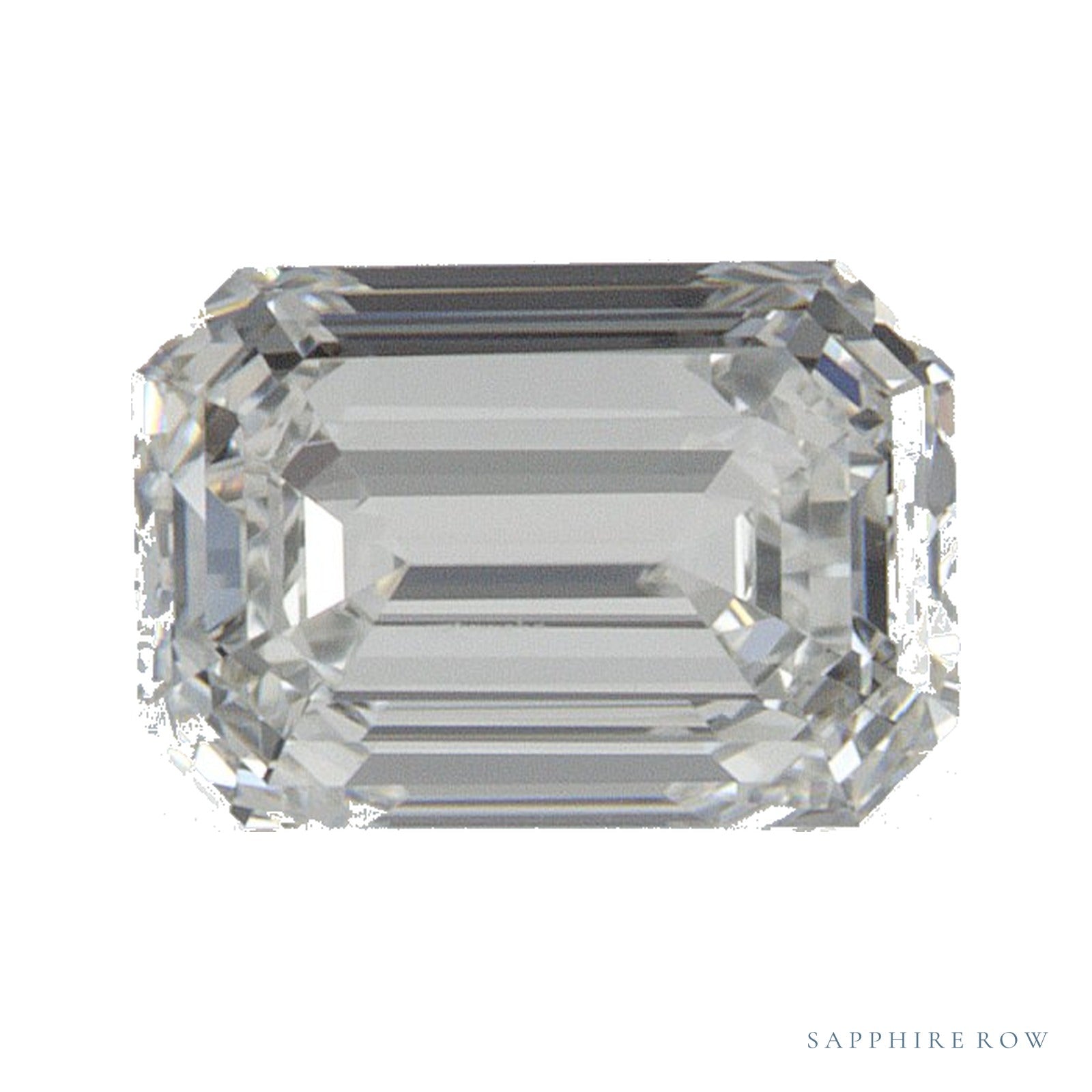0.90 ct Emerald Natural Diamond – I VVS1 — Sapphire Row · cut · cut3 · cut4