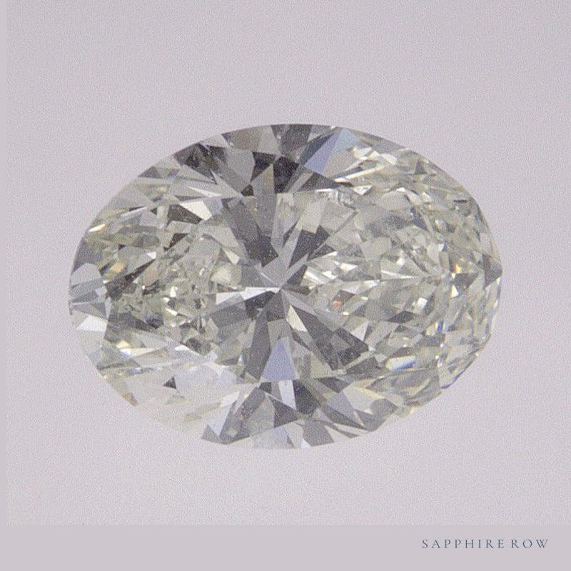 0.90 ct natural diamond, oval cut | Sapphire Row · cut6