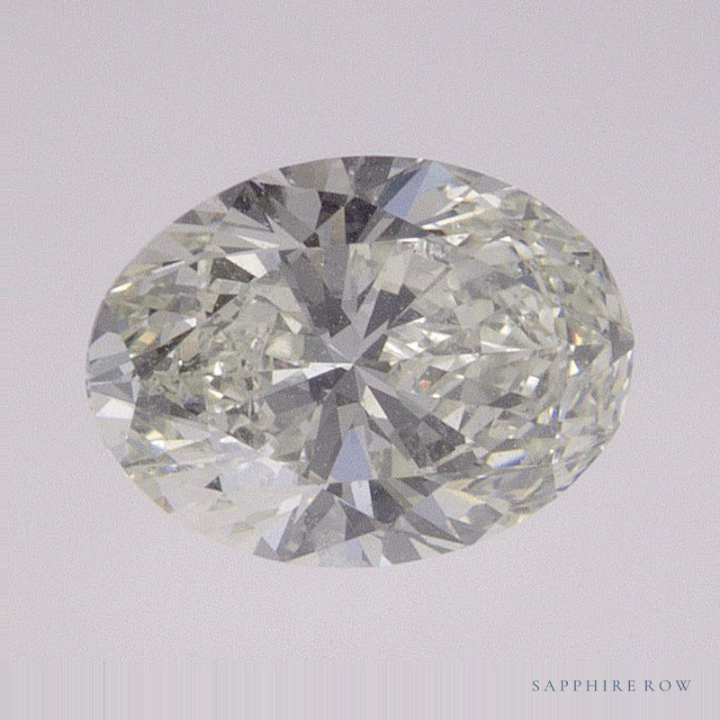 0.90 ct natural diamond, oval cut | Sapphire Row · cut7