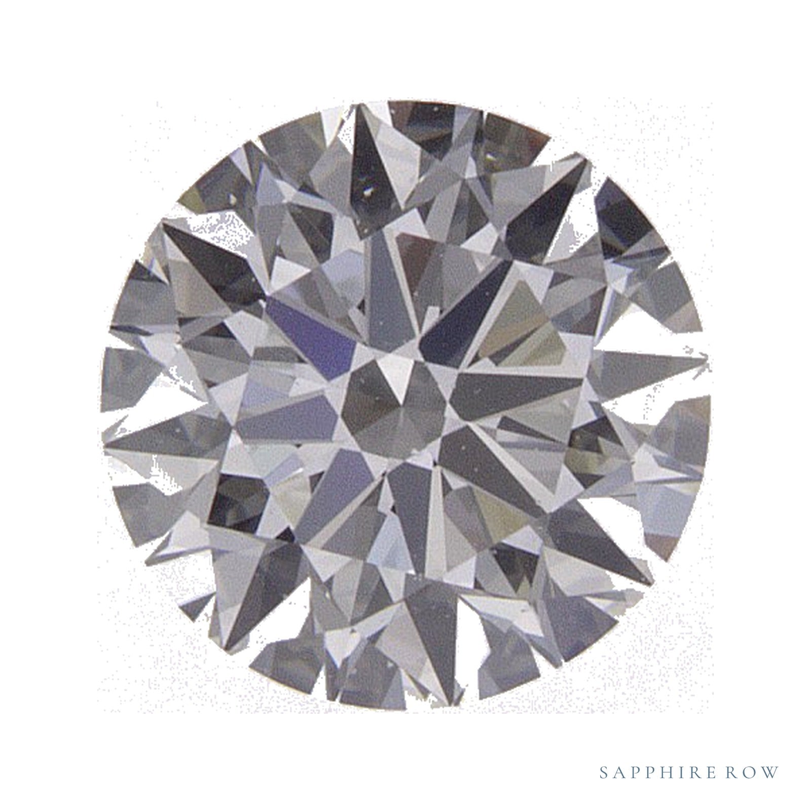 0.88 ct natural diamond, round cut | Sapphire Row