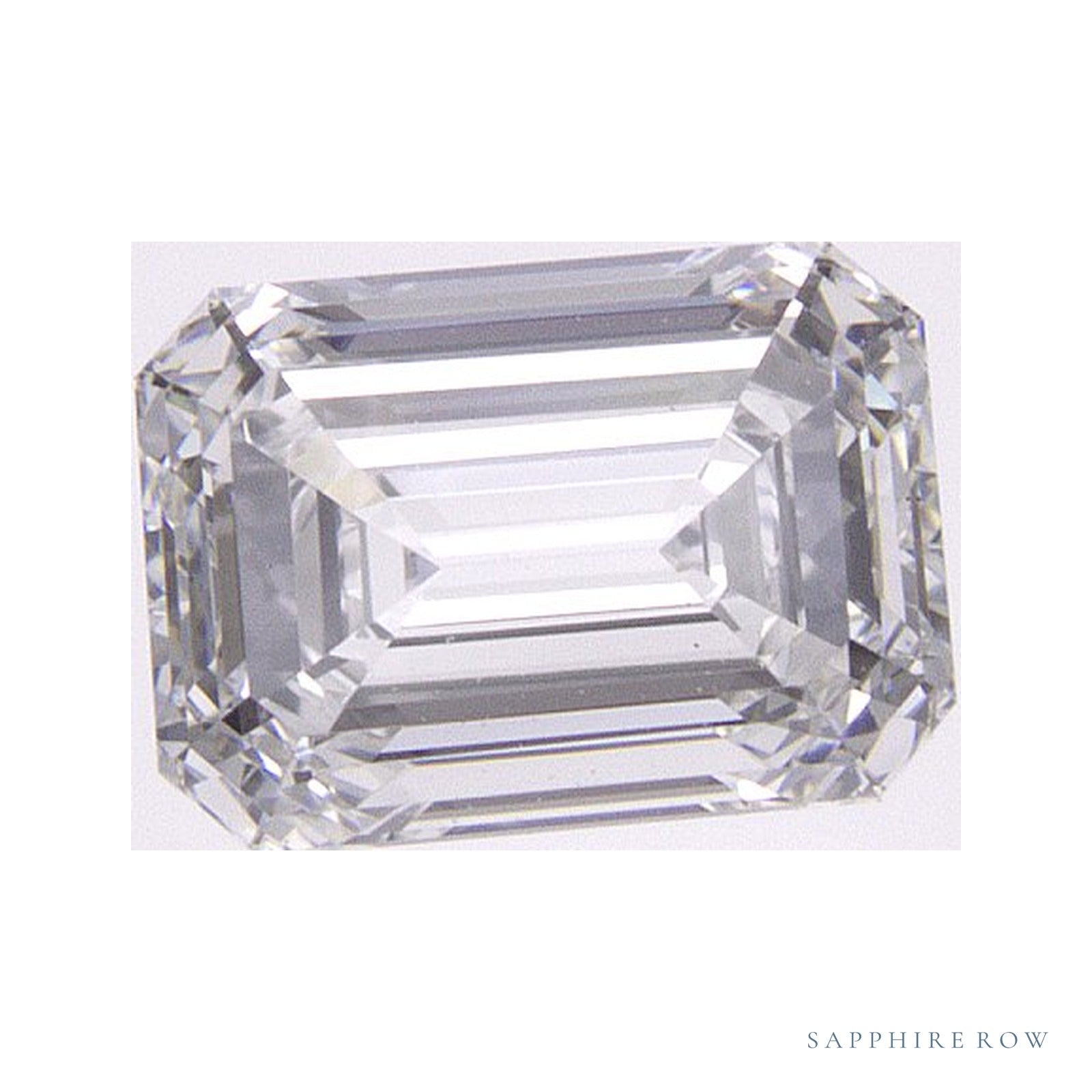 0.87 ct Emerald Lab-Grown Diamond – D VS1 — Sapphire Row · cut · cut3 · cut4