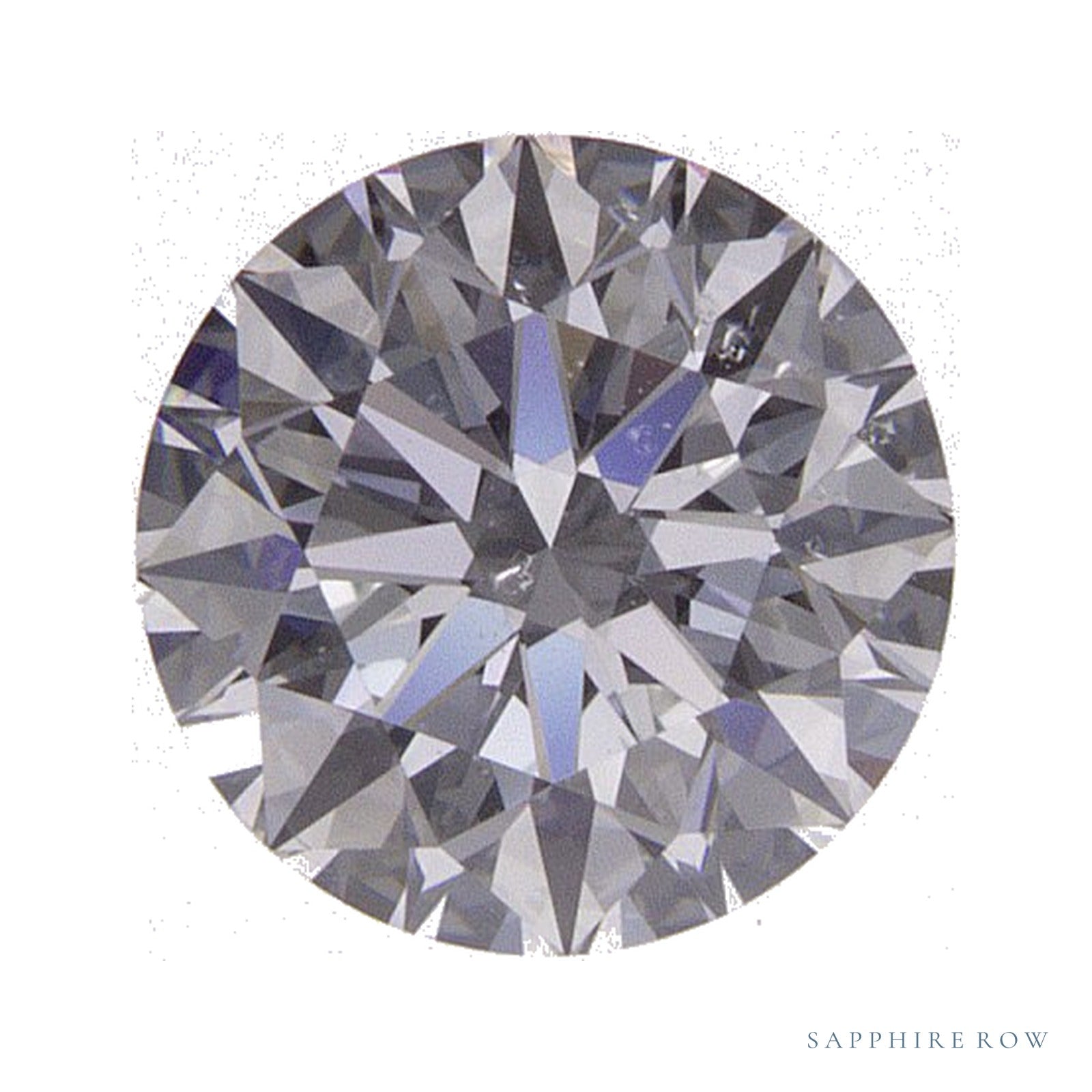 0.86 ct Round Natural Diamond – F VS2 — Sapphire Row · cut · cut3 · cut4