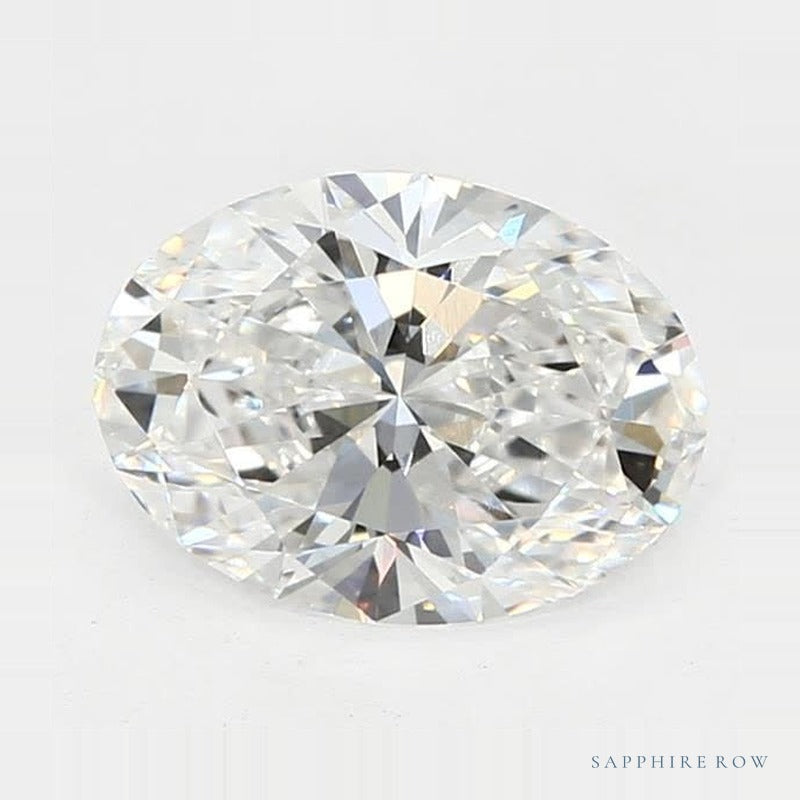 0.86 ct lab-grown diamond, oval cut | Sapphire Row · cut6