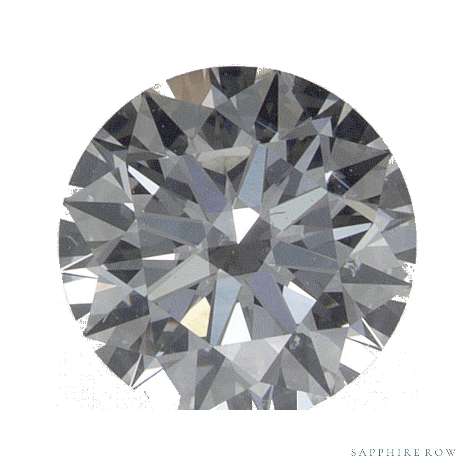 0.85 ct Round Natural Diamond – I SI1 — Sapphire Row · cut · cut3 · cut4