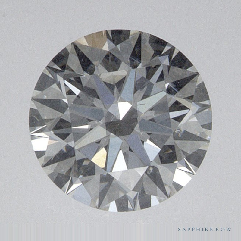 0.85 ct natural diamond, round cut | Sapphire Row · cut7