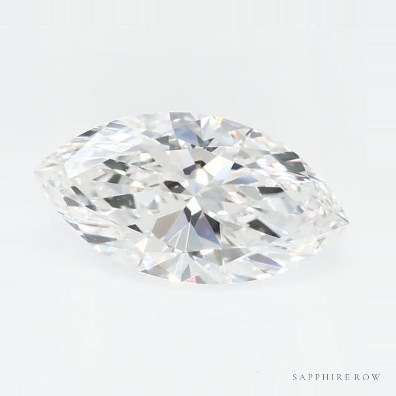 0.85 ct lab-grown diamond, marquise cut | Sapphire Row · cut7