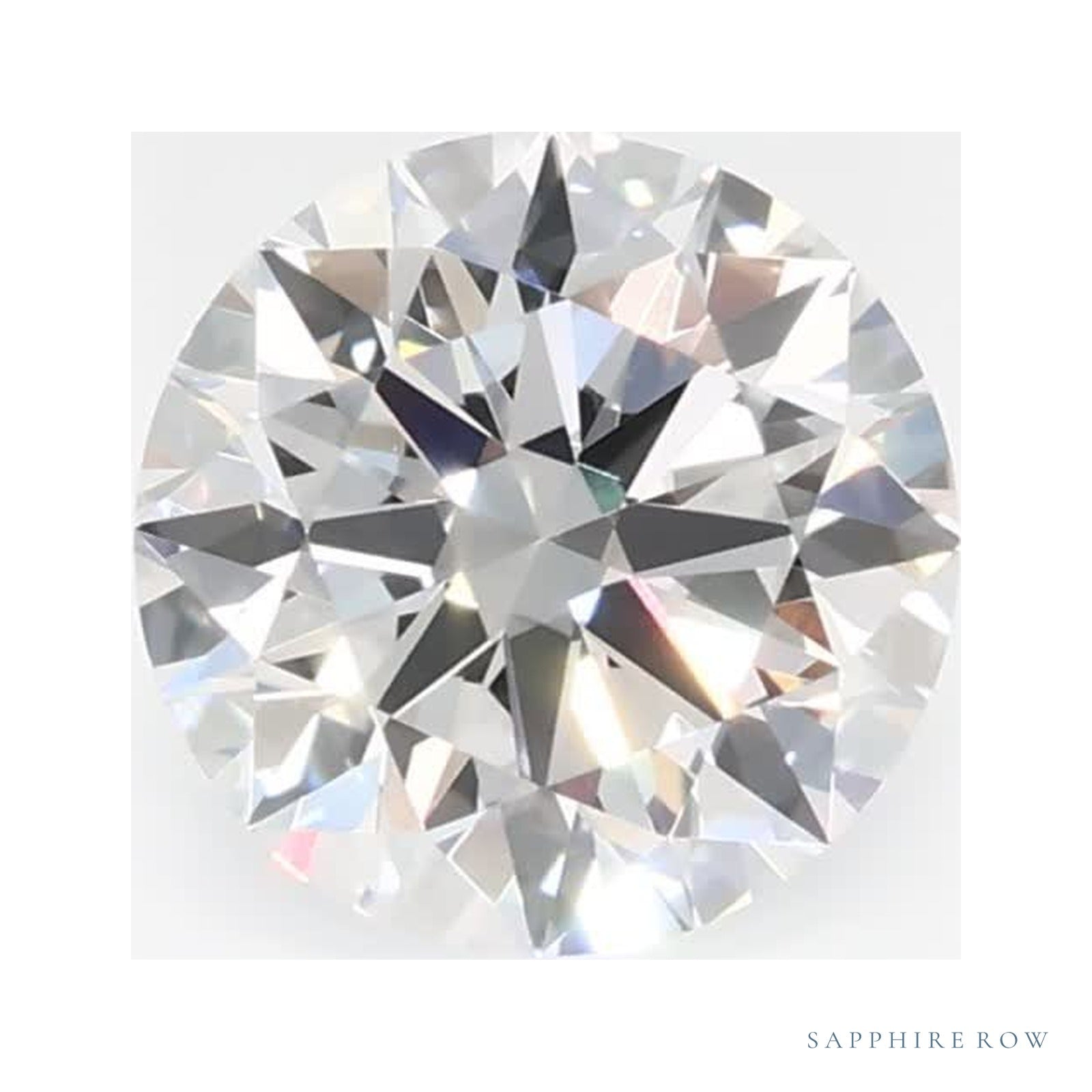 0.86 ct Round Lab-Grown Diamond – E VVS2 — Sapphire Row · cut · cut3 · cut4