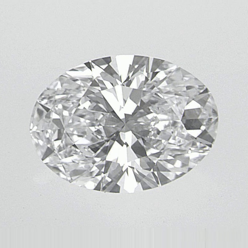 0.85 ct lab-grown diamond, oval cut | Sapphire Row · cut7
