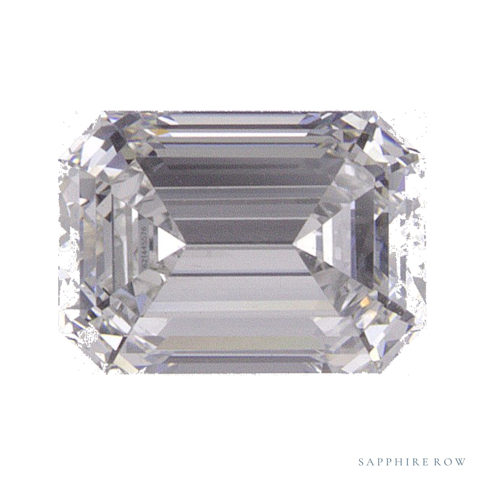 0.85 ct Emerald Lab-Grown Diamond – F VS1 — Sapphire Row · cut · cut3 · cut4