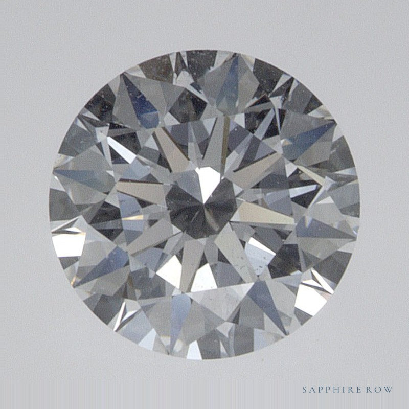 0.85 ct lab-grown diamond, round cut | Sapphire Row · cut7