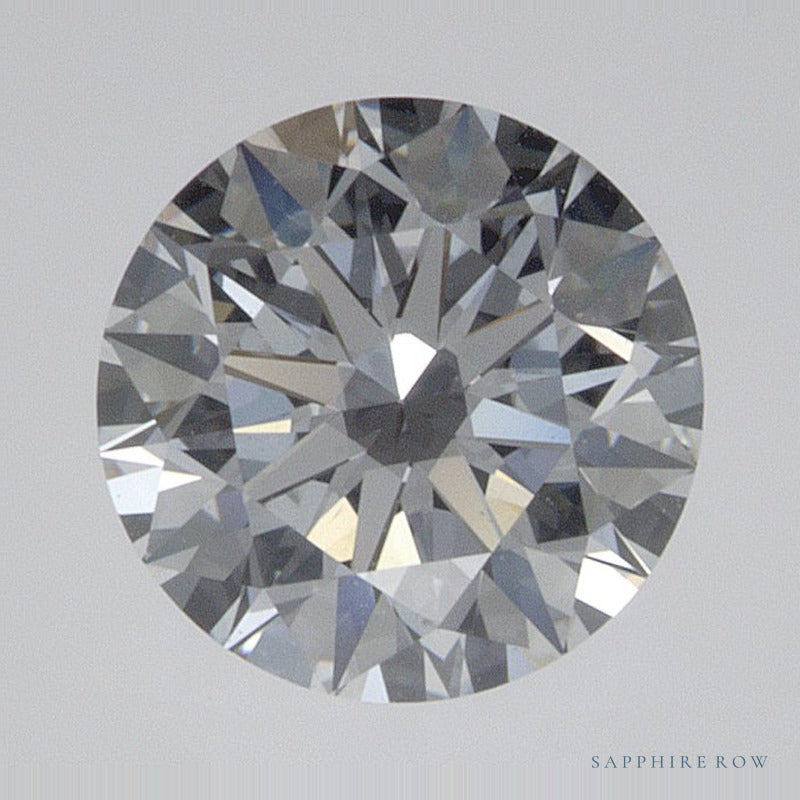 0.85 ct lab-grown diamond, round cut | Sapphire Row · cut7