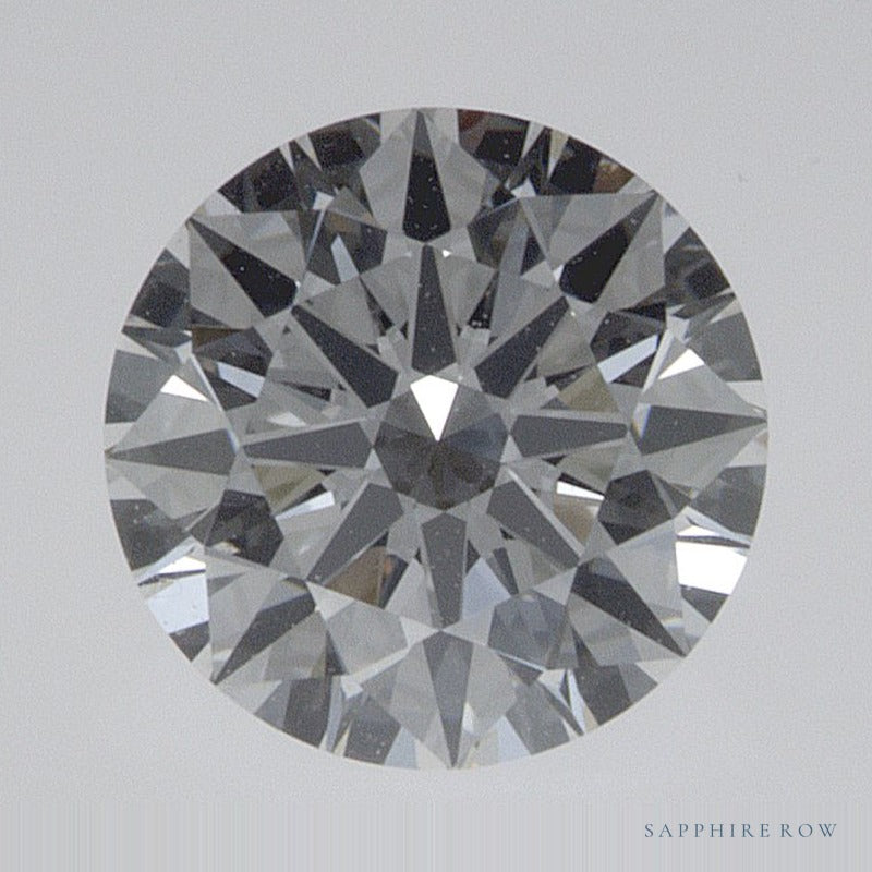 0.85 ct lab-grown diamond, round cut | Sapphire Row · cut6