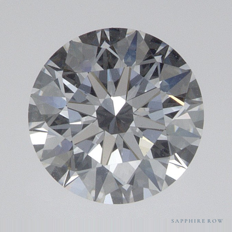 0.85 ct lab-grown diamond, round cut | Sapphire Row · cut7