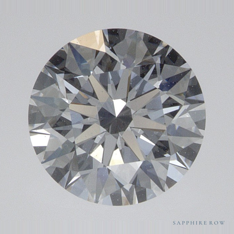 0.85 ct lab-grown diamond, round cut | Sapphire Row · cut6