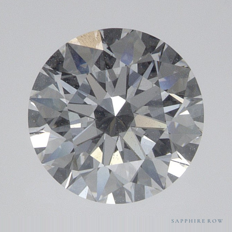 0.85 ct lab-grown diamond, round cut | Sapphire Row · cut6