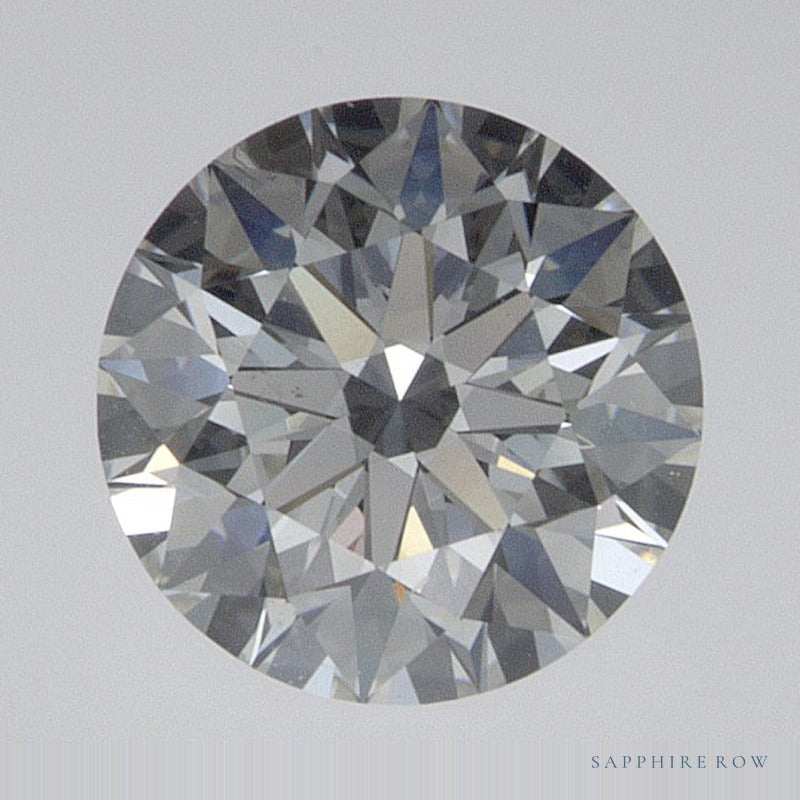 0.84 ct Round Natural Diamond – I SI1 — Sapphire Row · cut · cut7