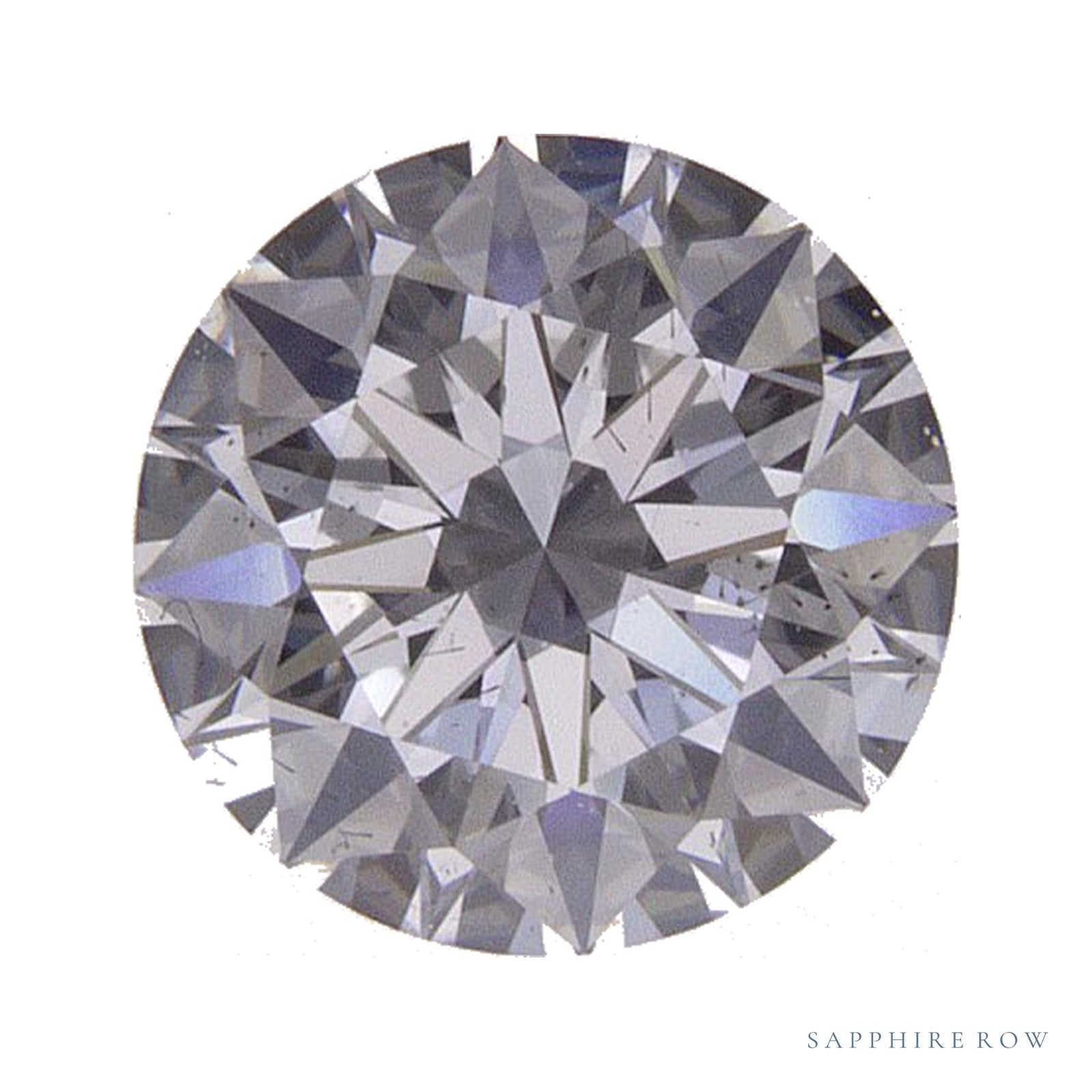 0.84 ct Round Natural Diamond – E SI1 — Sapphire Row · cut · cut3 · cut4
