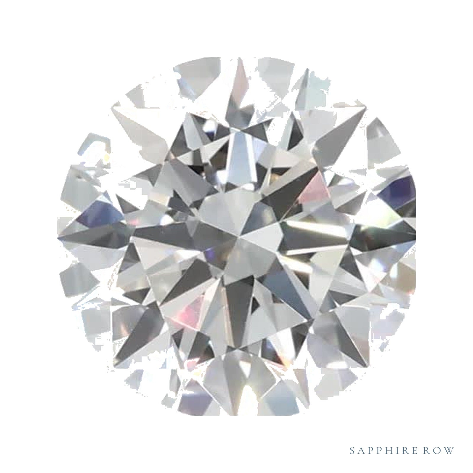 0.84 ct Round Lab-Grown Diamond – F VVS2 — Sapphire Row · cut · cut3 · cut4