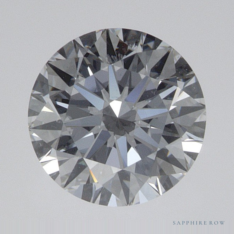 0.84 ct lab-grown diamond, round cut | Sapphire Row · cut7