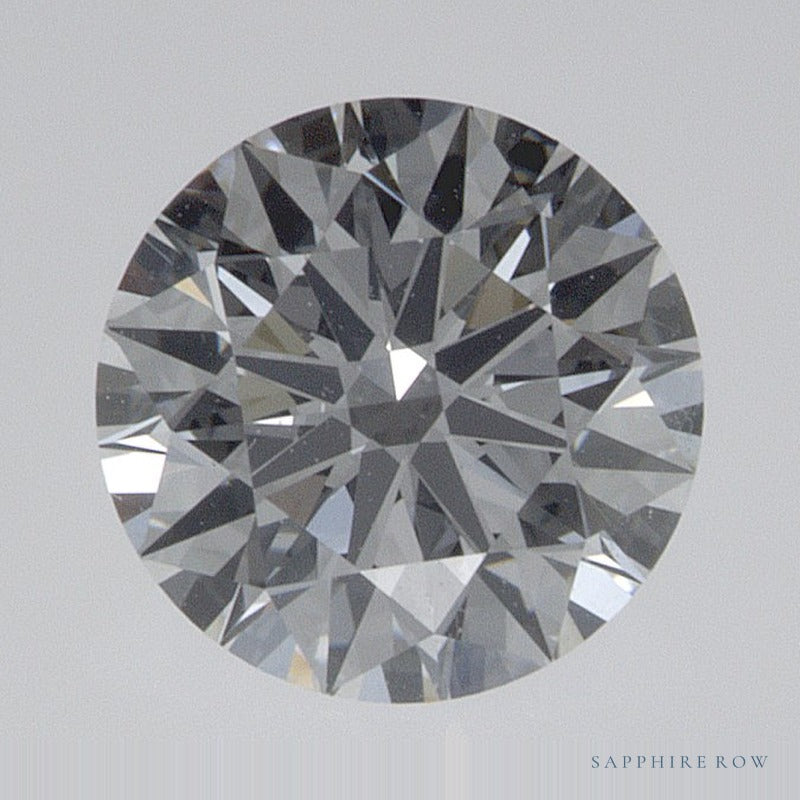 0.84 ct lab-grown diamond, round cut | Sapphire Row · cut7