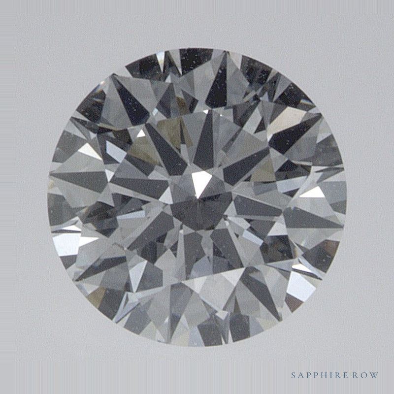 0.84 ct lab-grown diamond, round cut | Sapphire Row · cut6